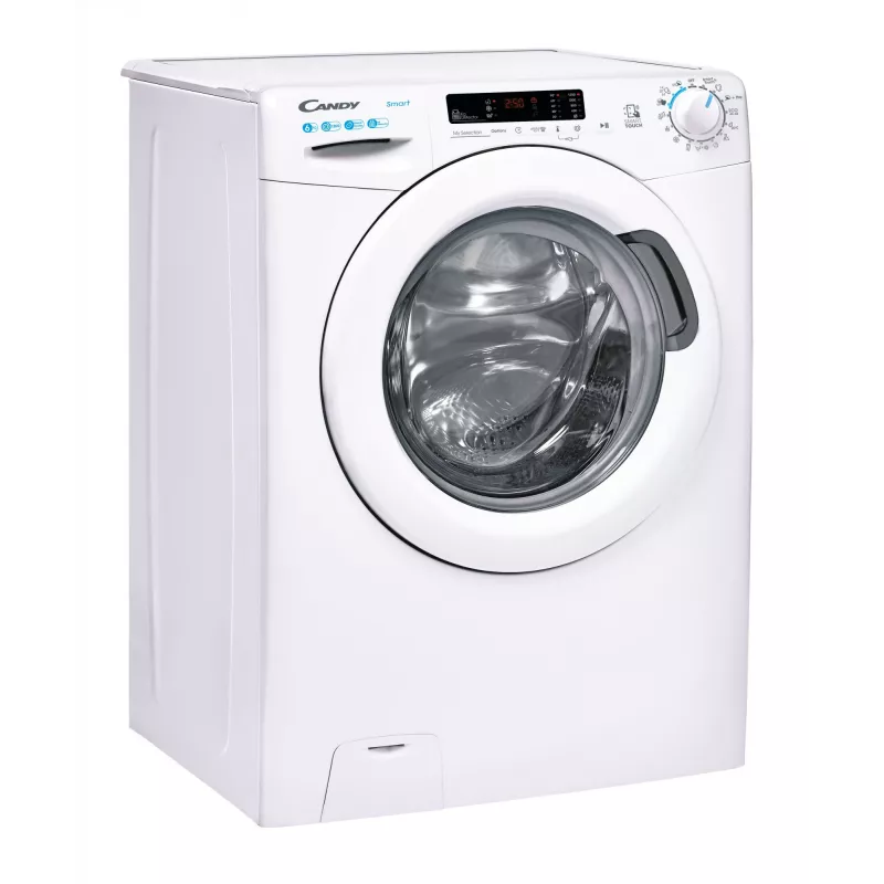 Candy Smart CS4 1262DE/1-S skalbimo mašina Įkraunama iš priekio 6 kg 1200 aps./min Balta