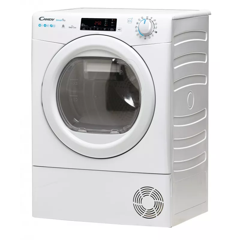 Candy Smart Pro CSOE H10A2TE-S skalbinių džiovyklė Pastatoma Priekinio pakrovimo 10 kg Balta
