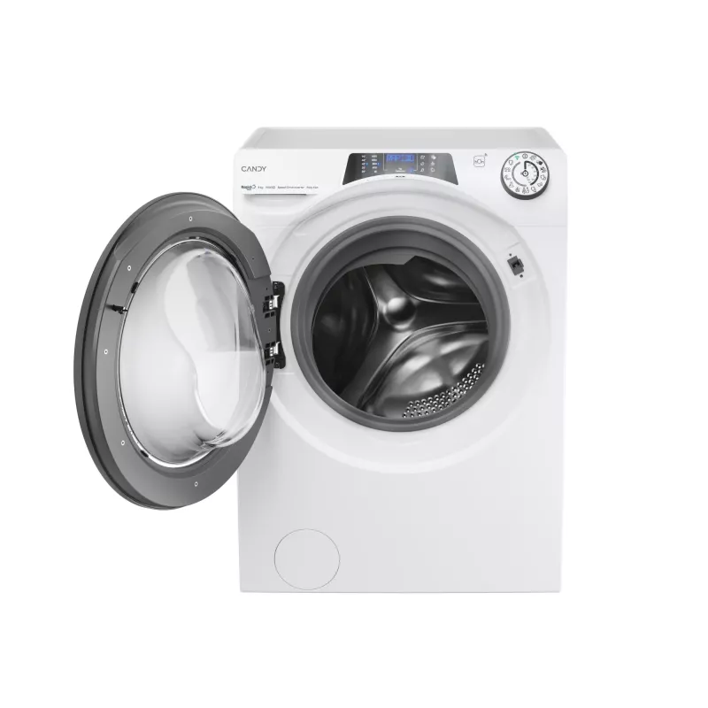 Skalbimo mašina Candy RapidÓ PRO RP 486BWMR/1-S priekinio įkrovimo 8 kg 1400 aps./min. balta