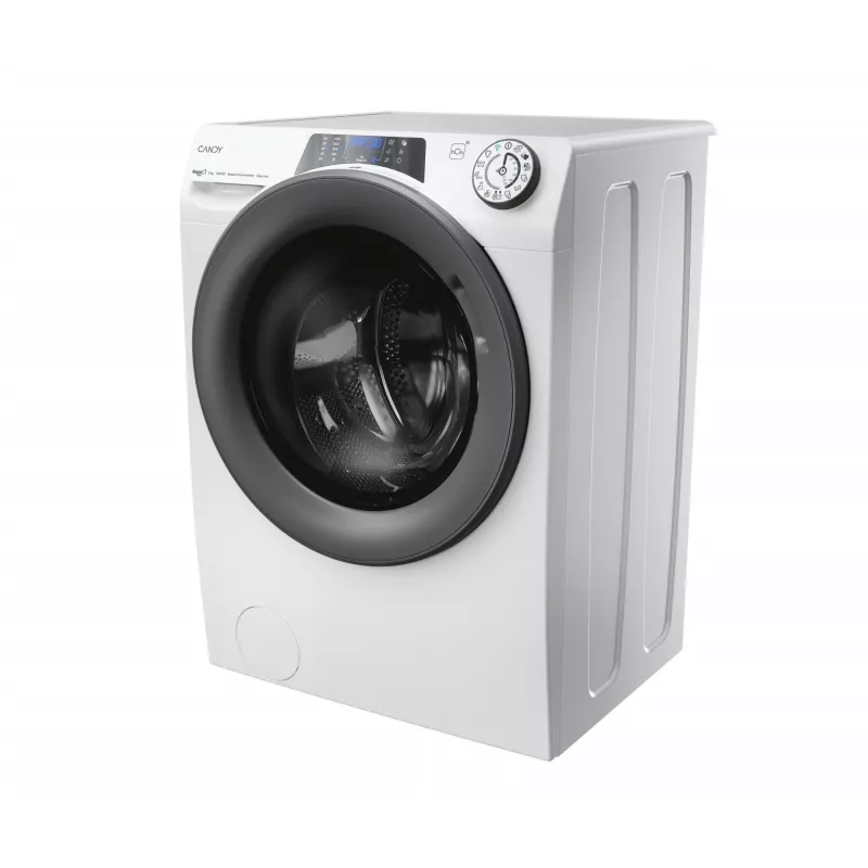 Skalbimo mašina Candy RapidÓ PRO RP 486BWMR/1-S priekinio įkrovimo 8 kg 1400 aps./min. balta