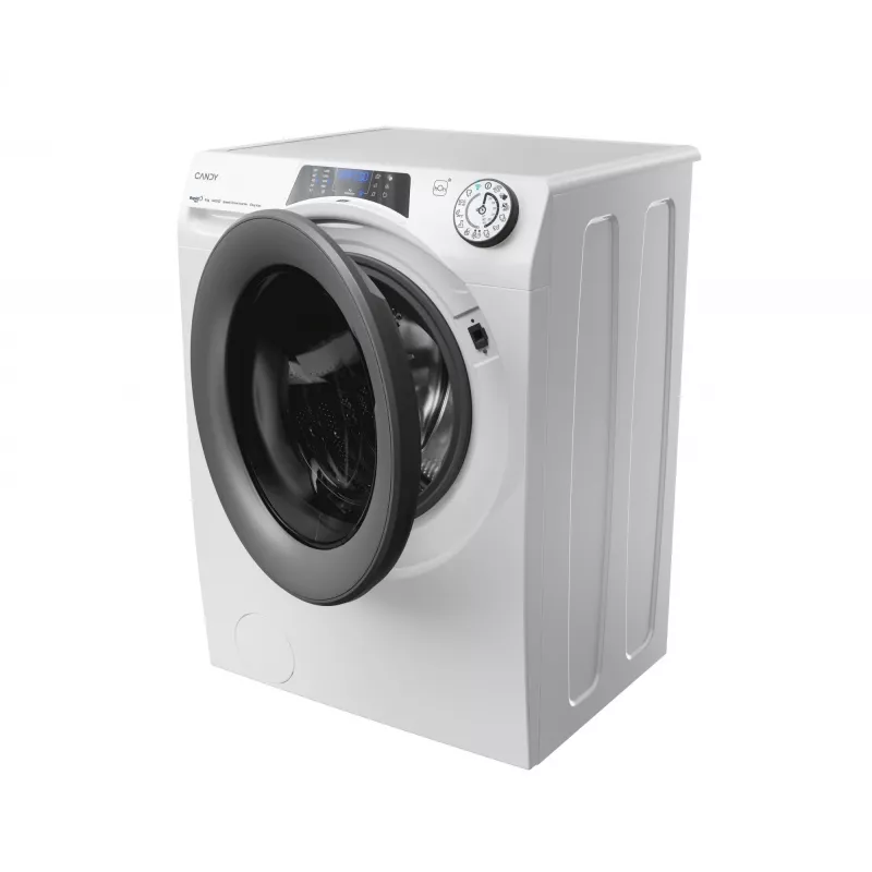 Skalbimo mašina Candy RapidÓ PRO RP 486BWMR/1-S priekinio įkrovimo 8 kg 1400 aps./min. balta