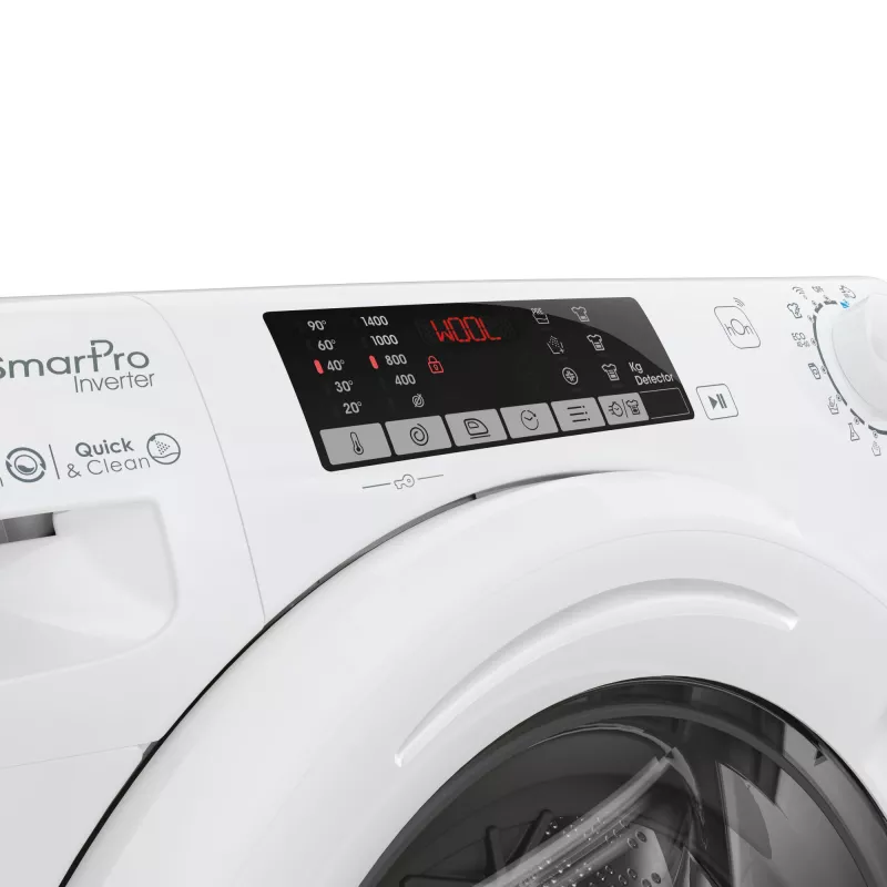 Skalbimo mašina Candy Smart Pro Inverter CO 474TWM6/1-S priekinio įkrovimo 7 kg 1400 aps./min balta