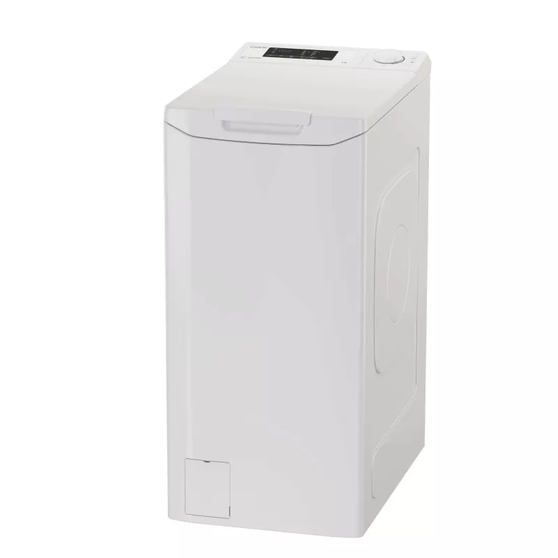 Skalbimo mašina Candy TCA063D3-S, viršutinio įkrovimo, 6 kg, 1000 aps./min, balta