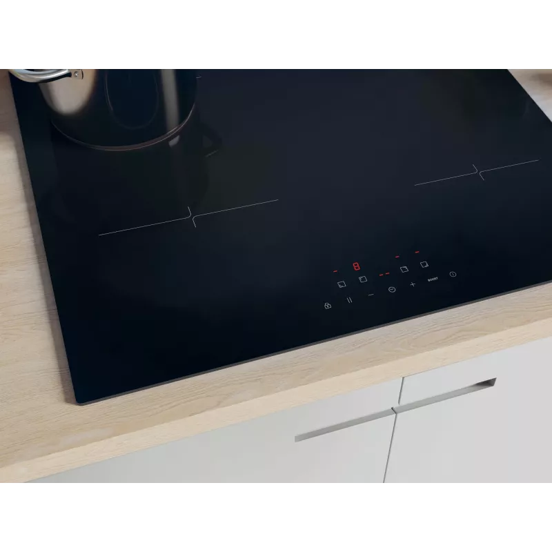 Candy CI642CA Juoda Įmontuojama 59 cm Indukcinė kaitlentė 4 zonų