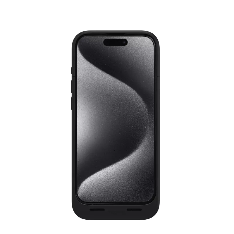 mophie Juice Pack mobiliojo telefono dėklas 15,5 cm (6,1 colio) Dangtelis Juoda