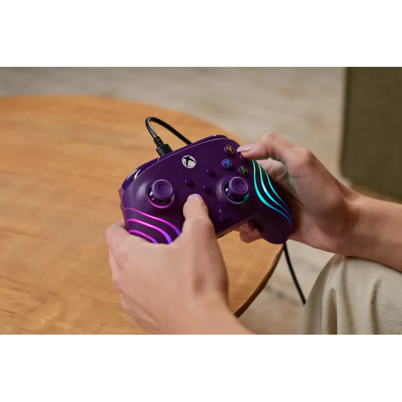 Žaidimų pultas Turtle Beach Afterglow Wave Purple USB PC Xbox Series X