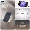 Išmanusis telefonas Motorola edge 70 fusion — 6,78 col. AMOLED, Snapdragon 7s Gen 3, 8 GB RAM, 256 GB, 5200 mAh, Dual SIM, Android 16 (Juoda)