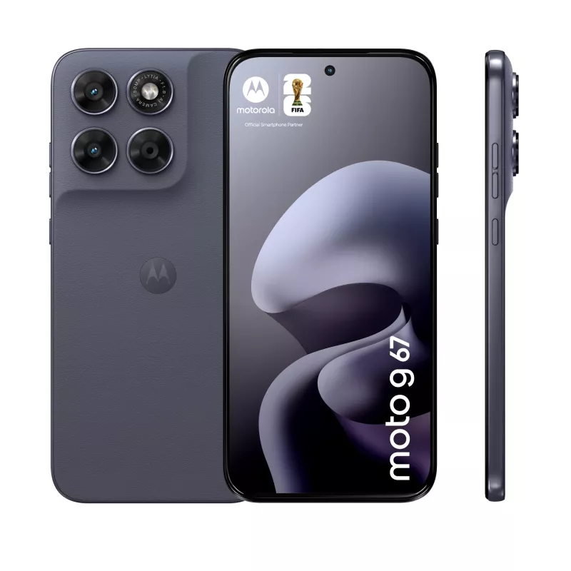 Motorola moto g67 17,3 cm (6,8 col.) Hybrid Dual SIM Android 16.0 5G USB Type-C 4 GB 256 GB 5200 mAh Pilka