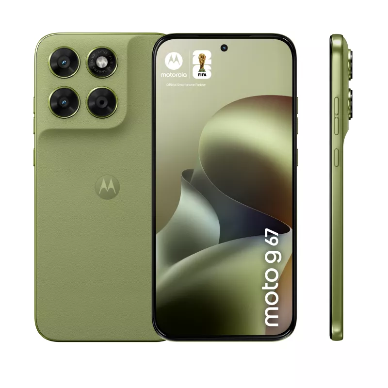 Motorola moto g67 17,3 cm (6,8 col.) Hybrid Dual SIM Android 16.0 5G USB Type-C 4 GB 256 GB 5200 mAh Žalia