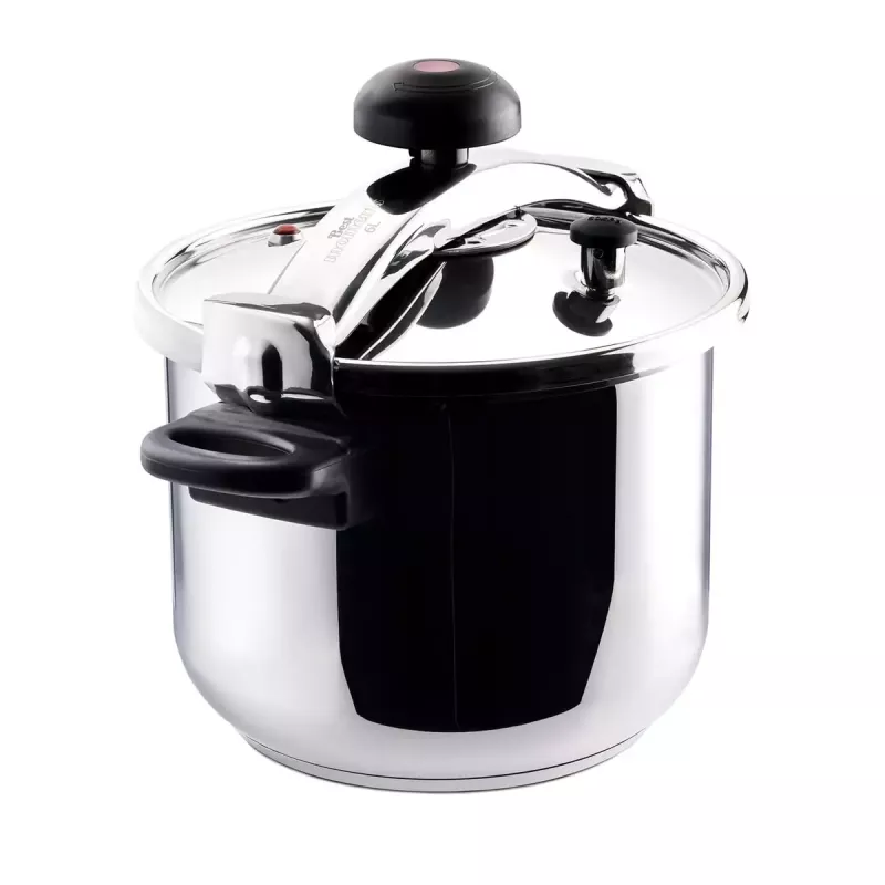 Nerūdijančio plieno puodas Taurus Classic Moments 6 L — tinkamas indukcinėms, dujinėms ir keraminėms kaitlentėms, su dangčiu ir vėsiomis rankenomis