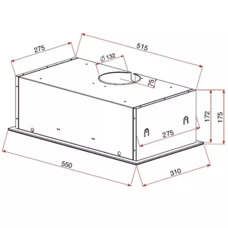 Sieninis gartraukis Teka GFG 2, Metalinis filtras, Triukšmo lygis 51 dB
