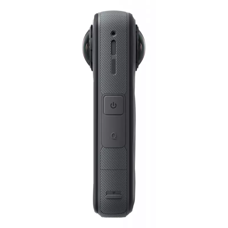 Veiksmo sporto kamera Insta360 X5 — 72 MP, 8K Ultra HD (7680×3840), 120 fps, atspari vandeniui 15 m, 2400 mAh