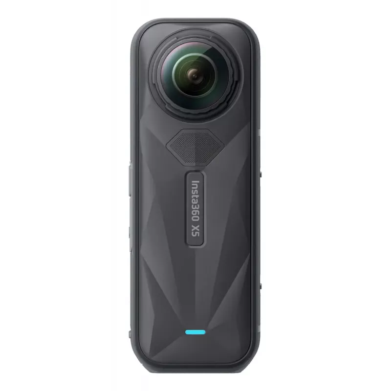 Veiksmo sporto kamera Insta360 X5 — 72 MP, 8K Ultra HD (7680×3840), 120 fps, atspari vandeniui 15 m, 2400 mAh