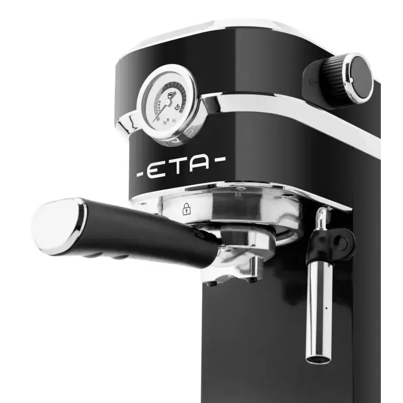 Espreso aparatas ETA ETA618190020 — pusiau automatinis, 0,75 l vandens bakelis, 1350 W, juodas