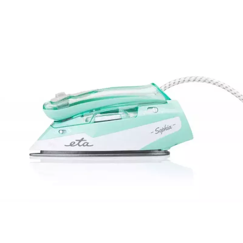 Garintuvas ETA Sophia ETA127190000 — keraminis padas, 1100 W, 80 ml talpa, vertikalus garinimas, 1,9 m laidas