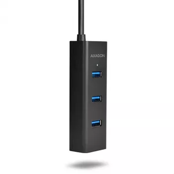Axagon HUE-S2C sąsajos šakotuvas USB 3.2 Gen 1 (3.1 Gen 1) Type-A 5000 Mbit/s juodas