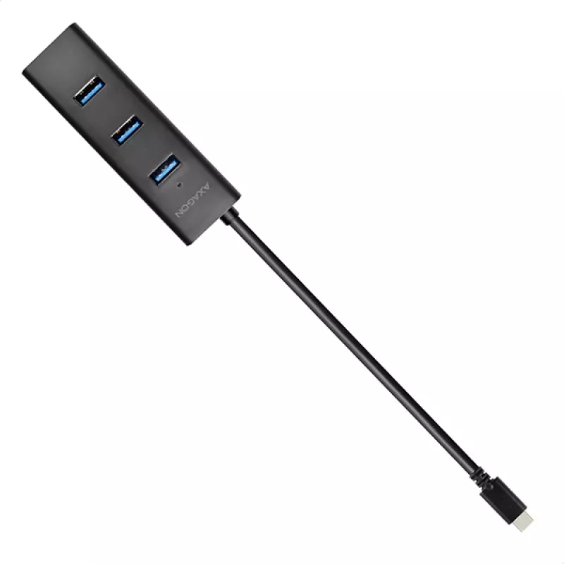 Axagon HUE-S2C sąsajos šakotuvas USB 3.2 Gen 1 (3.1 Gen 1) Type-A 5000 Mbit/s juodas