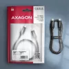 Axagon BUCM432-CM10AB USB laidas USB4 Gen 3x2 1 m USB C Juodas