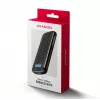 AXAGON EEM2-SC išorinis USB-C 10 Gbps bevaržtis metalinis M.2 NVMe SSD korpusas, vieno lizdo, pilkas