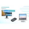 i-tec Thunderbolt 3/USB-C dviguba 4K prijungimo stotis + USB-C į DisplayPort laidas (1,5 m) + 60W maitinimo tiekimas