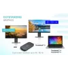 i-tec Thunderbolt 3/USB-C dviguba 4K prijungimo stotis + USB-C į DisplayPort laidas (1,5 m) + 60W maitinimo tiekimas