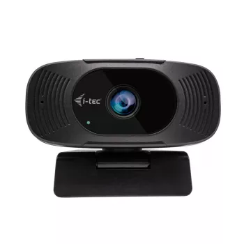 Internetinė kamera i-tec SOLOMON 300 4K, USB, 3840×2160, 8,29 MP, segtukinis tvirtinimas, juoda