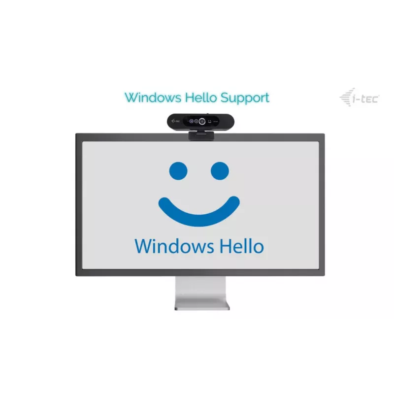 i-tec SOLOMON WH200 2K internetinė kamera Windows Hello, 4 MP, 2560 x 1440 pikselių, 2K Ultra HD, 60 fps, 1920x1080@30fps, 1280x720@30fps, 2560x1440@30fps, Auto