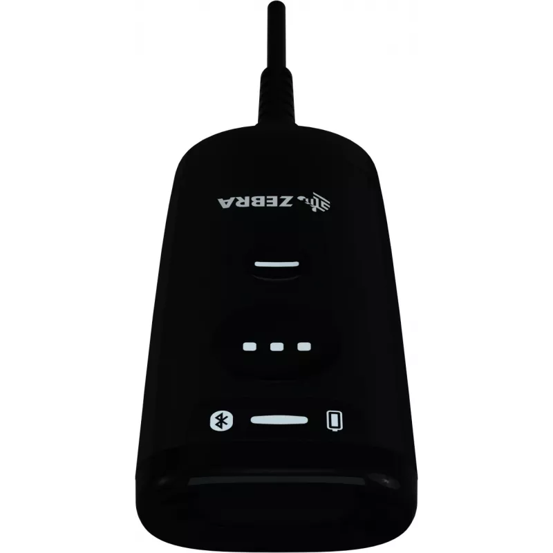 Rankinis brūkšninių kodų skaitytuvas Zebra CS60 — 1D/2D skaitytuvas, LED jutiklis, Bluetooth/USB, IP65, 100 m veikimo nuotolis
