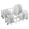 Laisvai pastatoma indaplovė BEKO DVN05320W — pilno dydžio 60 cm, 13 stalo įrankių komplektų, 49 dB, 5 programos, E klasė