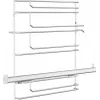 Beko 4480100203 orkaitės teleskopinis bėgelis, 1 lygis, sidabrinis
