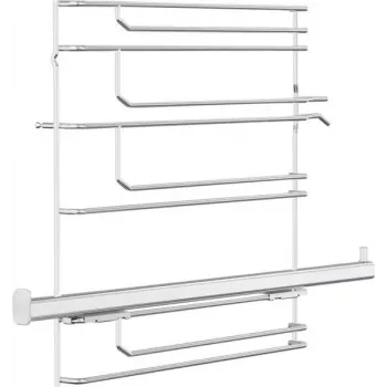 Beko 4480100203 orkaitės teleskopinis bėgelis, 1 lygis, sidabrinis