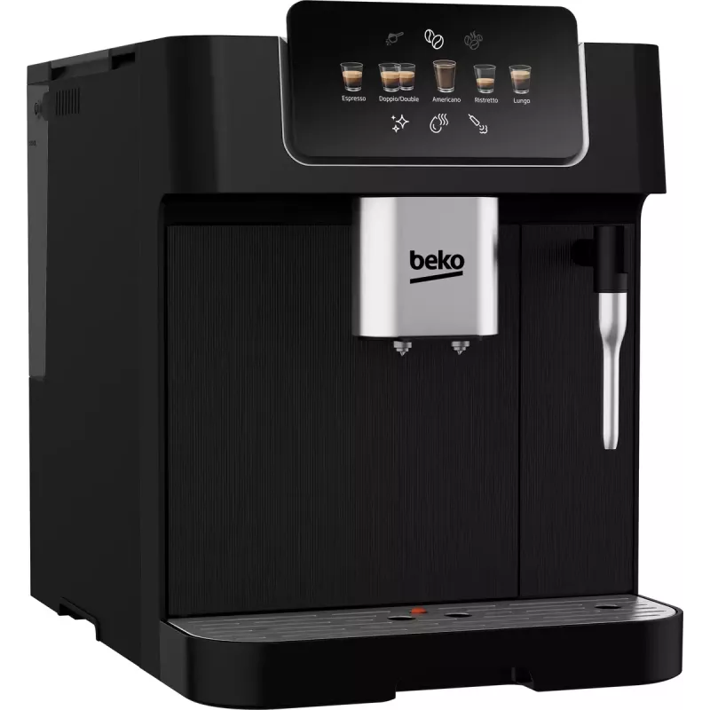 „Beko CEG7302B CaffeExperto“ kavos aparatas nuo pupelių iki puodelio su garų antgaliu