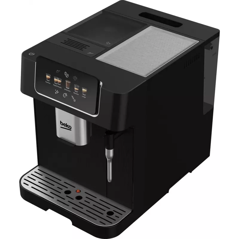 „Beko CEG7302B CaffeExperto“ kavos aparatas nuo pupelių iki puodelio su garų antgaliu