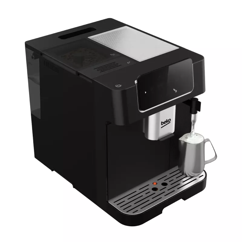 „Beko CEG7302B CaffeExperto“ kavos aparatas nuo pupelių iki puodelio su garų antgaliu