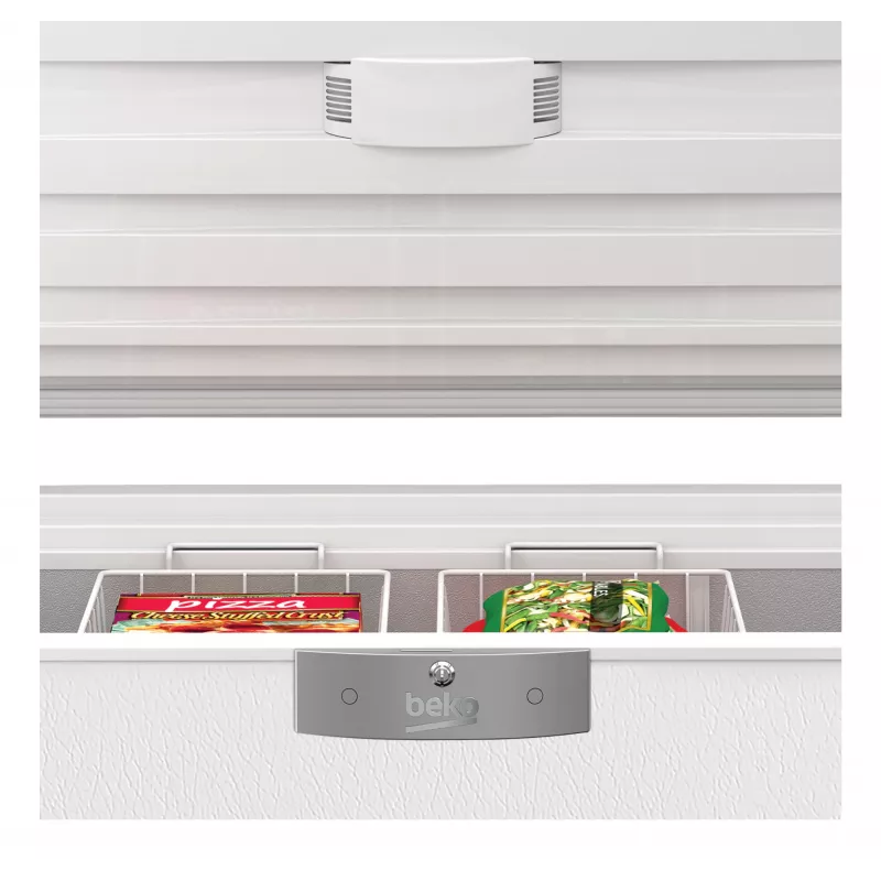 Beko HSM22340 šaldiklis Skryninis šaldiklis Pastatomas 230 L Baltas
