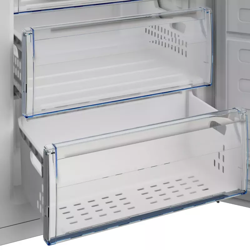 Vertikalus šaldiklis Beko RFSA240M41WN — 215 l, baltas, Fast Freeze, apverčiamos durys