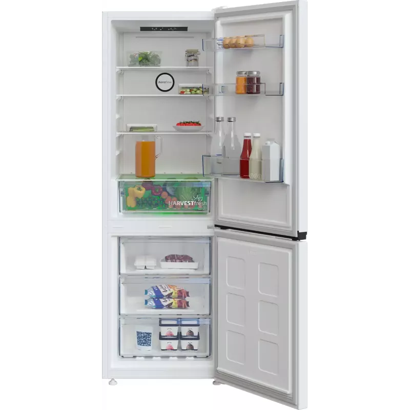 Beko B3RCNA344HW1 šaldytuvas-šaldiklis Laisvai pastatomas 301 L Balta