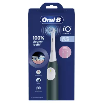 Elektrinis dantų šepetėlis BRAUN Oral‑B iO2 (modelis iOS2.1C9.0G) Žalias miškas