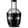 Lėtoji sulčiaspaudė Philips Viva Collection HR1856, 800 W, juoda, LED ekranas, sulčių rinktuvas