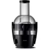 Lėtoji sulčiaspaudė Philips Viva Collection HR1856, 800 W, juoda, LED ekranas, sulčių rinktuvas