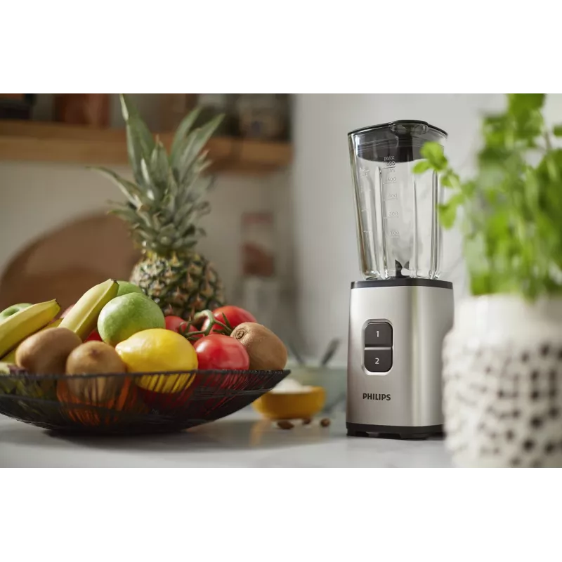 Philips Daily Collection HR2604/80 trintuvas 1 L Stalinis trintuvas 350 W Juoda, Nerūdijantis plienas