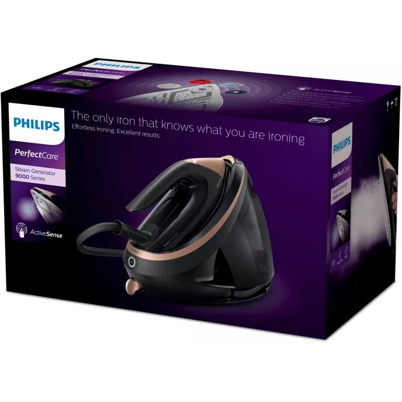 Philips PSG9040/80 garų lyginimo stotis 3100 W 1,8 L SteamGlide Elite padas Juoda