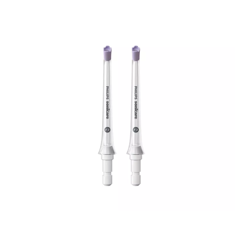 Philips Sonicare Power Flosser HX3062/00 2 vnt. F3 Quad Stream vandens irigatoriaus antgalis