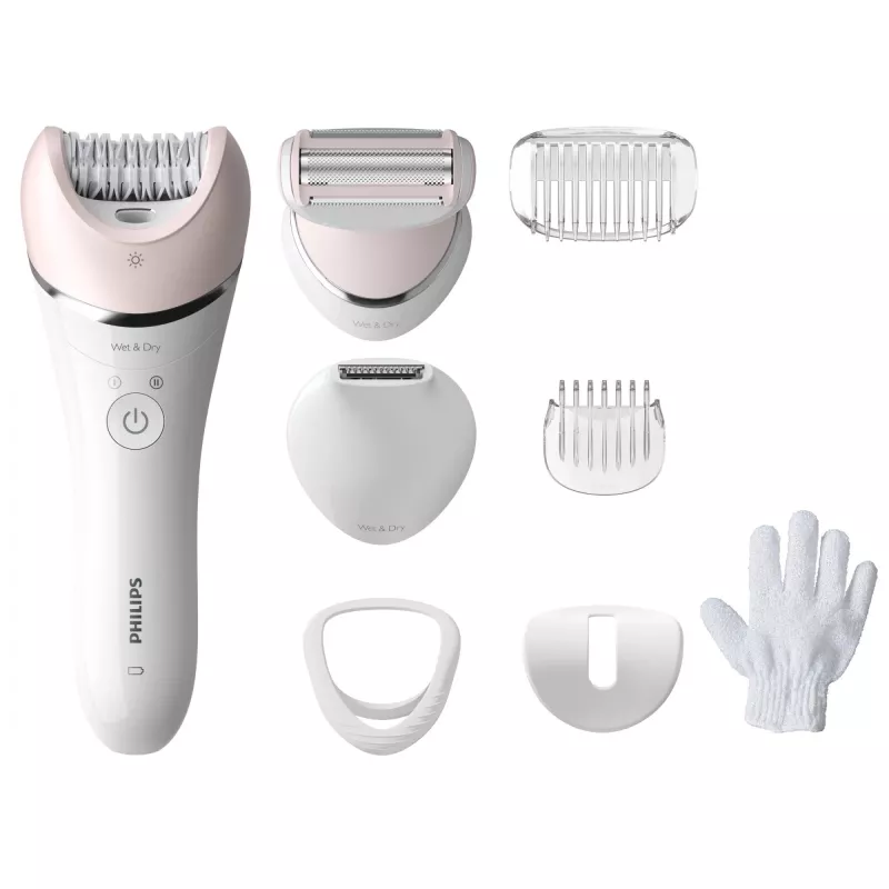 „Philips Epilator Series 8000 BRE721/00“ šlapias ir sausas epiliatorius