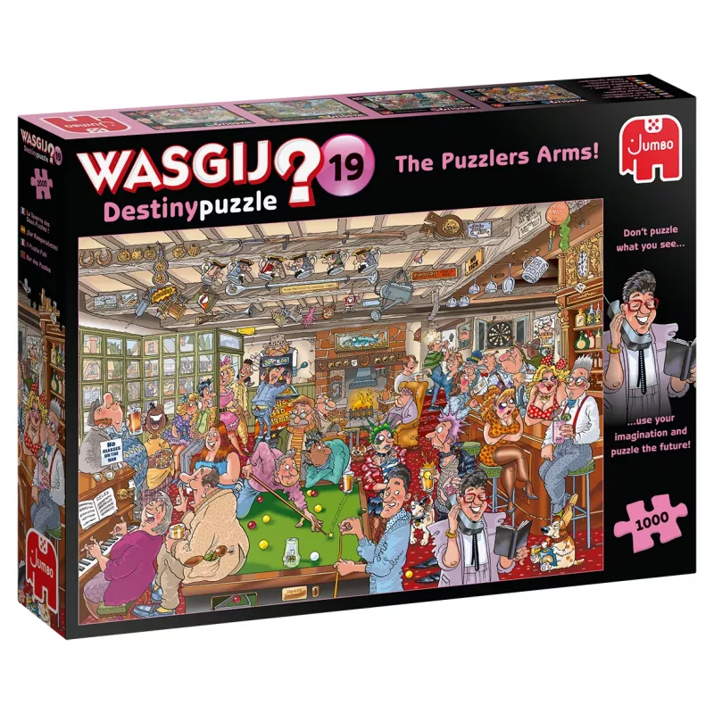 Dėlionė Wasgij Destiny 19 1000 vienetų 680x490 mm