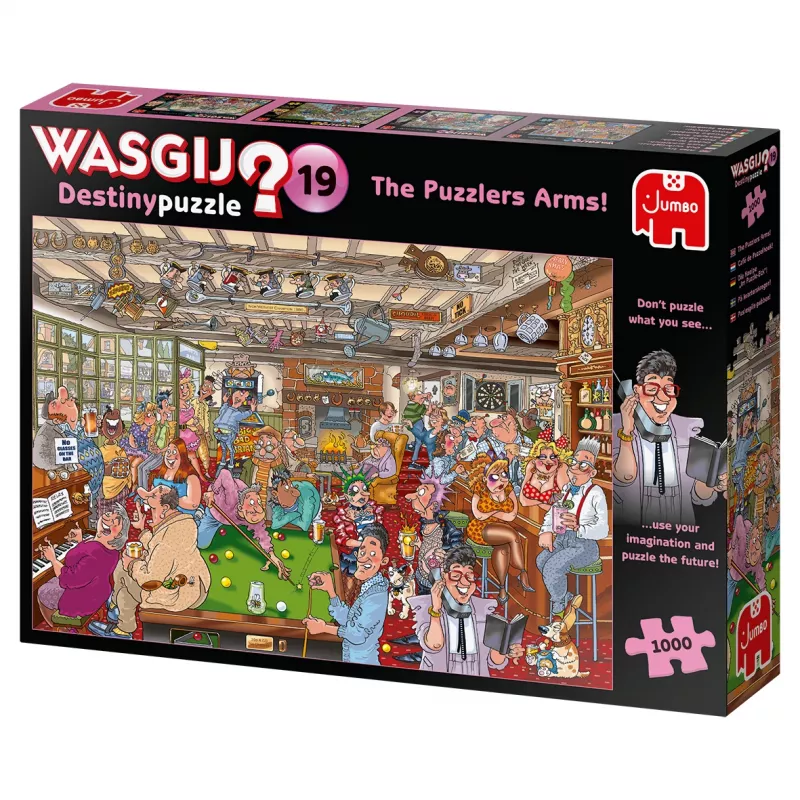 Dėlionė Wasgij Destiny 19 1000 vienetų 680x490 mm