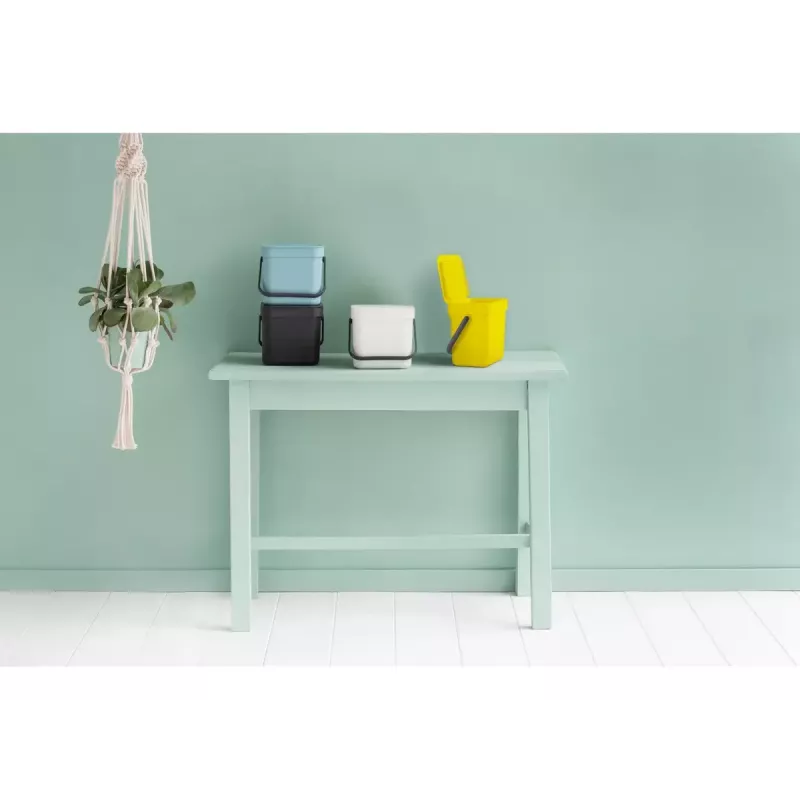 Šiukšliadėžė Brabantia 209888 Juoda Plastikinė 139x188x174 mm