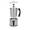 Automatinis pieno putotuvas Princess 01.243005.01.001 sidabrinis nerūdijantis plienas