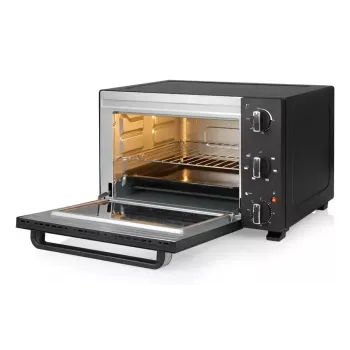 Stalinė elektrinė krosnelė Tristar OV-3627 — 27 l, 1500 W, juoda, sukamosios rankenėlės