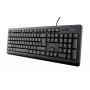 Trust TK-150 klaviatūra universali USB QWERTY juoda